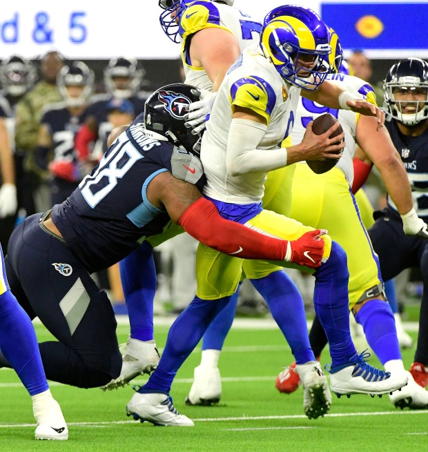 Los Tennessee Titans derrotaron fácilmente a Los Angeles Rams